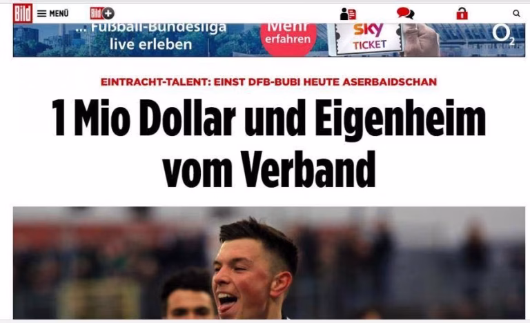 “Bild”in? Bilmədin!
