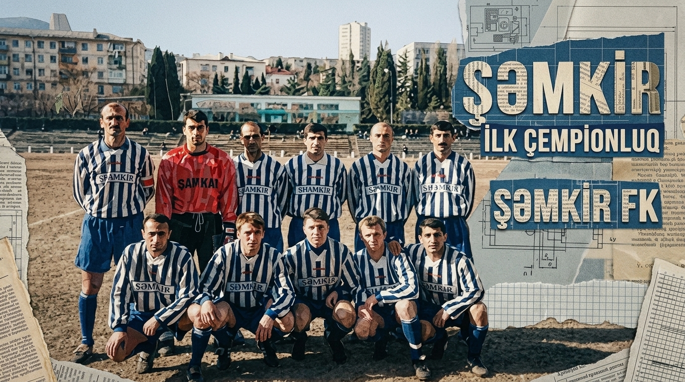 Bir şəklin tarixçəsi: “Şəmkir”in çempionluğu — illüstrasiya