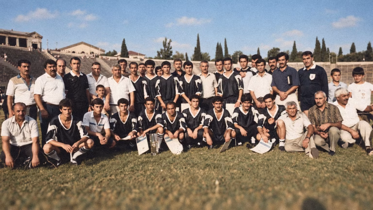 Bir şəklin tarixçəsi: “Qarabağ”ın ilk çempionluğu